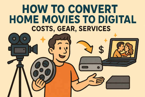 Перевод 8mm катушек в цифровой формат